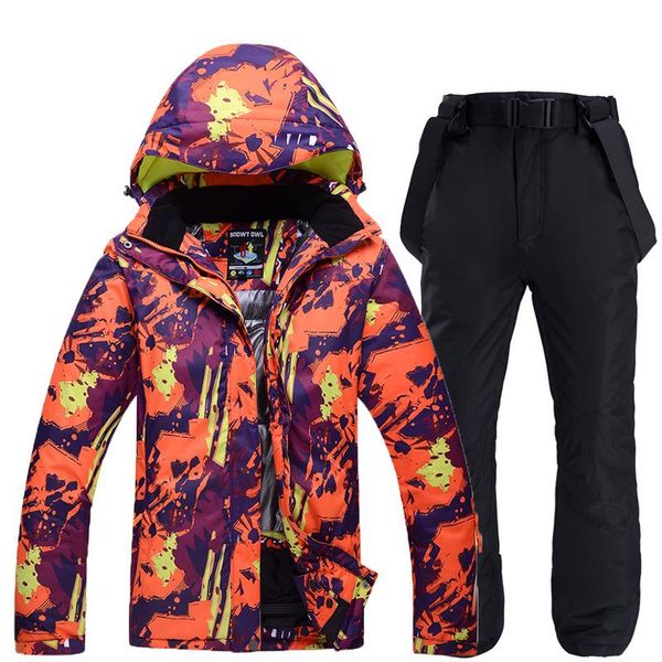 skiing jackets men women ski suit -30°c warm windproof waterproof snowboard jacket + snow pants set winter for
skiing jackets men women ski suit -30°c warm windproof waterproof snowboard jacket + snow pants set winter for