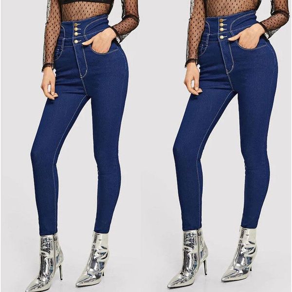denim jeans pencil-pants destroyed stretch torn-hole high-waist women slim dm0011, Blue
denim jeans pencil-pants destroyed stretch torn-hole high-waist women slim dm0011, Blue