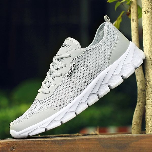 big size 48 casual summer breathable mesh sneakers male lace up soft rubber shoes sport walking men flats, Black
big size 48 casual summer breathable mesh sneakers male lace up soft rubber shoes sport walking men flats, Black