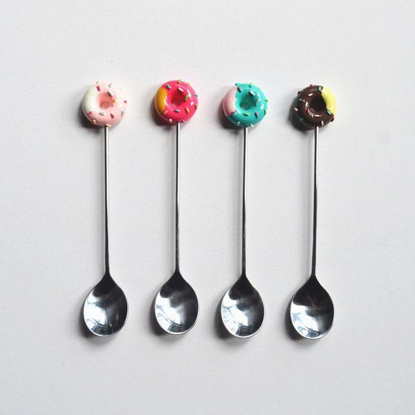 5pcs kitchen stainless steel doughnut donuts coffee spoon set/stirring stick/fruit dessert pastries fork set 2020ing
5pcs kitchen stainless steel doughnut donuts coffee spoon set/stirring stick/fruit dessert pastries fork set 2020ing