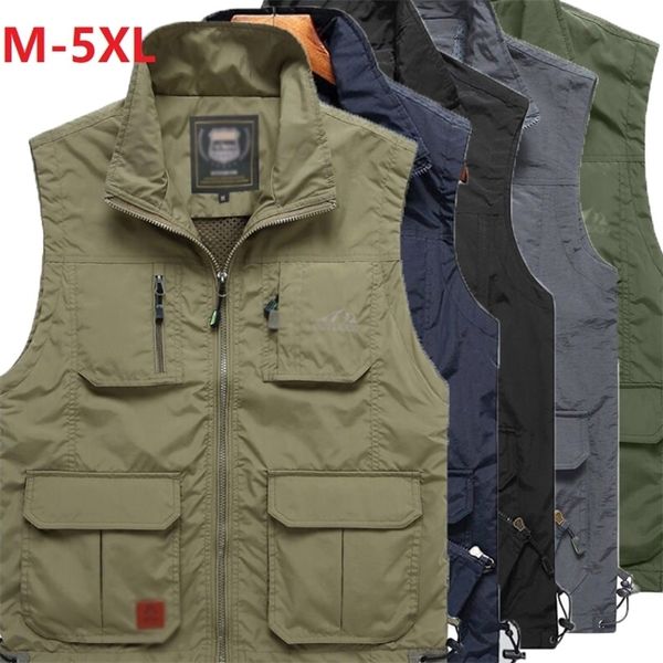 quick dry multi-pockets classic waistcoat male sleeveless unloading solid coat work vest pgrapher tactical masculino jacket lj201217, Black;white
quick dry multi-pockets classic waistcoat male sleeveless unloading solid coat work vest pgrapher tactical masculino jacket lj201217, Black;white