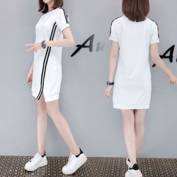 t1uph 2020 dress new student short sleeve autumn casual temperament thin irregular long fashion mid autumn dress xqelb, Black;gray
t1uph 2020 dress new student short sleeve autumn casual temperament thin irregular long fashion mid autumn dress xqelb, Black;gray