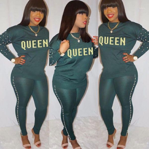 womens tracksuits queen printed long sleeve pullover sweatshirt and pants set jogging suit in 6 colors for spring autumn s-xxxl1, Gray
womens tracksuits queen printed long sleeve pullover sweatshirt and pants set jogging suit in 6 colors for spring autumn s-xxxl1, Gray