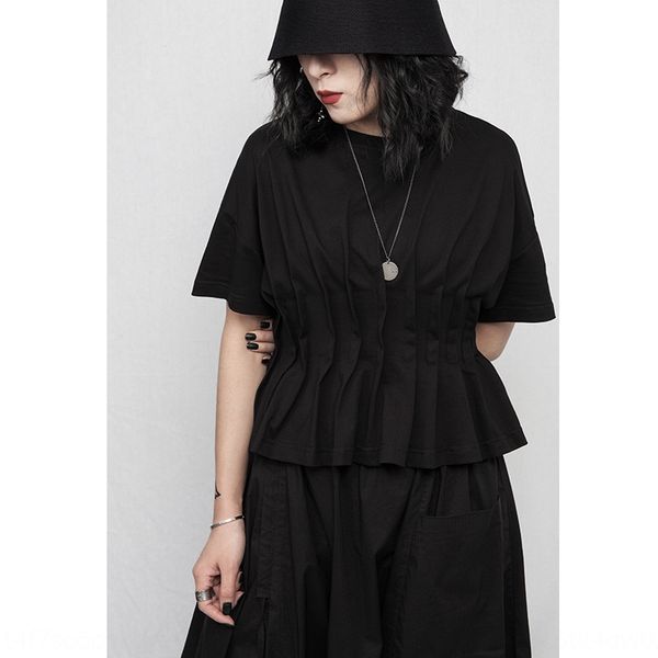 summer women's sleeve solid soft cotton yamamoto dark pleated design summer women's short sleeve solid soft cotton yamamoto dark t, White
summer women's sleeve solid soft cotton yamamoto dark pleated design summer women's short sleeve solid soft cotton yamamoto dark t, White