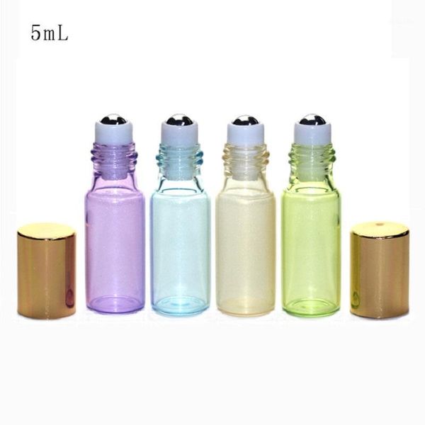 5ml roll on bottle empty glass refillable cosmetic container steel ball essence essential oil bottle with gold lid1
5ml roll on bottle empty glass refillable cosmetic container steel ball essence essential oil bottle with gold lid1