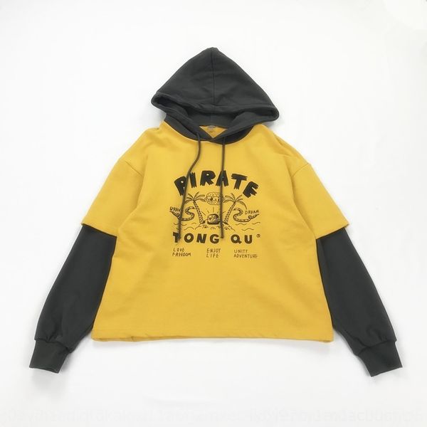 xgim8 korean version of hooded style adventure sweater pullover island illustration printing a8 pullover two pieces of sweater student girl, Black
xgim8 korean version of hooded style adventure sweater pullover island illustration printing a8 pullover two pieces of sweater student girl, Black