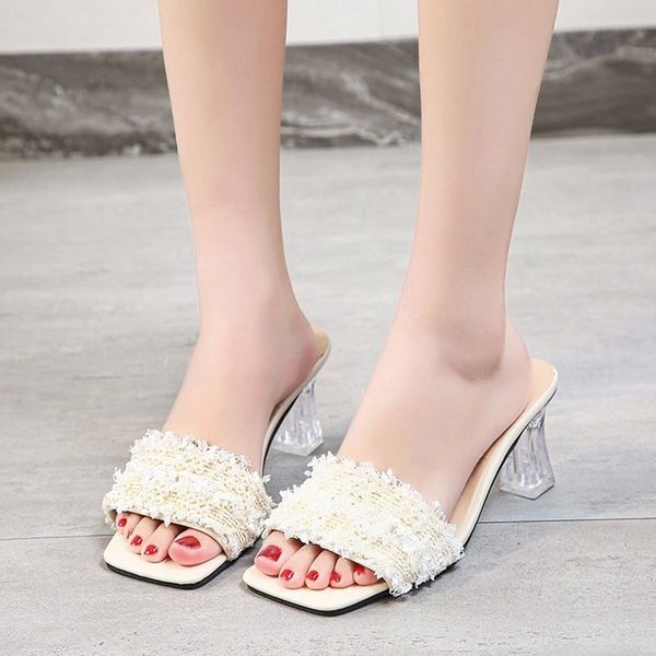 2021 new summer mules shoes slippers high heel sandals flip flops slides outdoor shoes open toe sandalia chausson women #ym8m, Black
2021 new summer mules shoes slippers high heel sandals flip flops slides outdoor shoes open toe sandalia chausson women #ym8m, Black