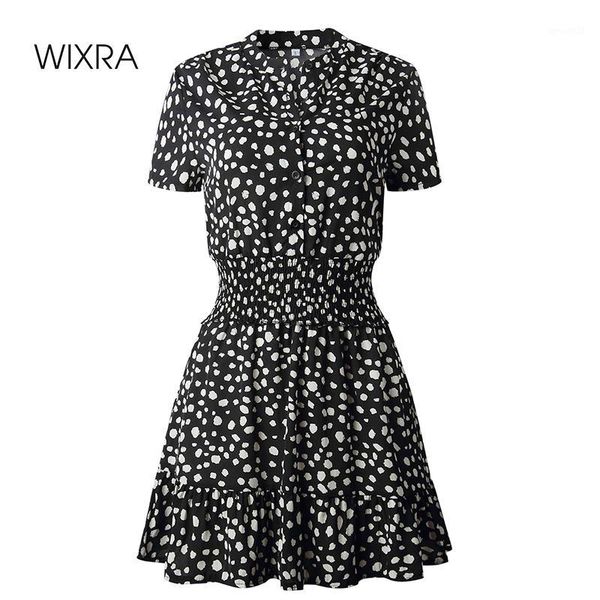 casual dresses wixra women short womens clothing dot print stand collar sleeve mini dress for ladies 2021 summer1, Black;gray
casual dresses wixra women short womens clothing dot print stand collar sleeve mini dress for ladies 2021 summer1, Black;gray