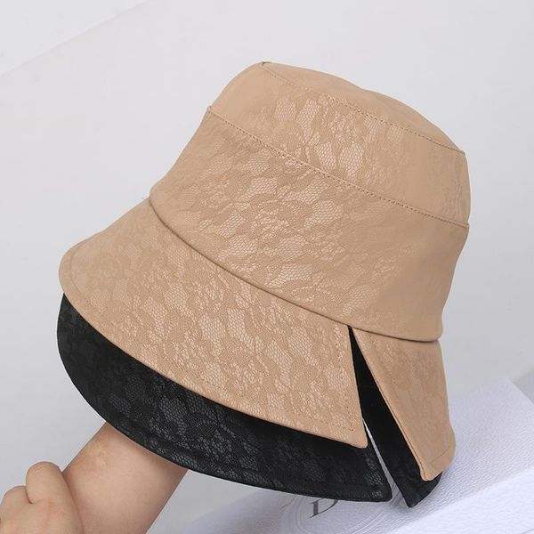 202012-shi8582 autumn spring lace faux leather fashion pu lady bucket cap women fishermen hat, Blue;gray
202012-shi8582 autumn spring lace faux leather fashion pu lady bucket cap women fishermen hat, Blue;gray
