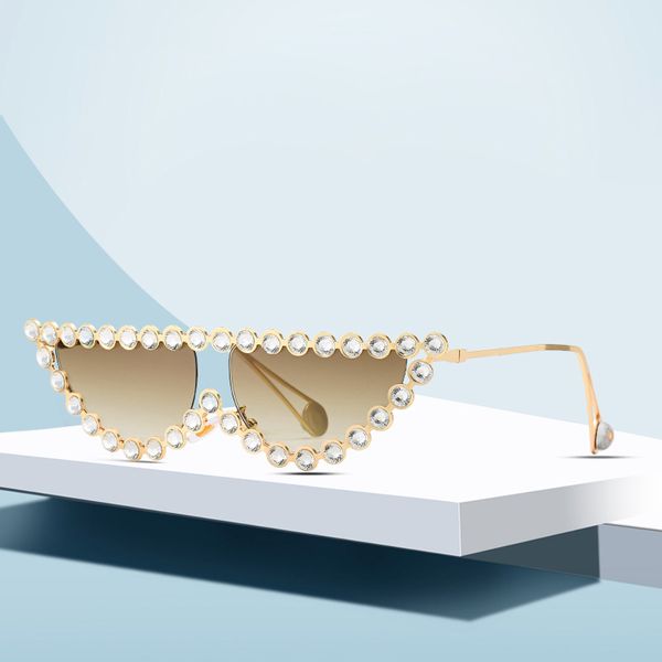 new style personality sunglasses 58010 trend pearl sunglasses women's cat eye frame diamond sunglasses designer aws, White;black
new style personality sunglasses 58010 trend pearl sunglasses women's cat eye frame diamond sunglasses designer aws, White;black