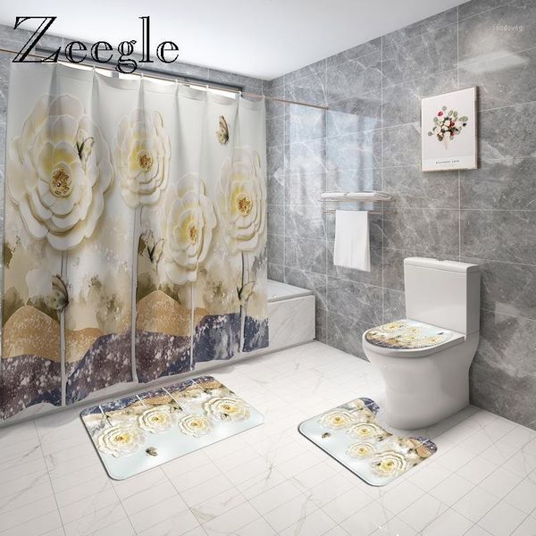 traditional style floral bath mat and shower curtain set flannel bathroom foot mat non-slip shower room decoration carpet1
traditional style floral bath mat and shower curtain set flannel bathroom foot mat non-slip shower room decoration carpet1