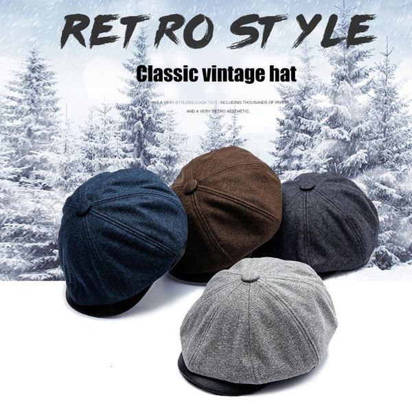 selling men beret hat driving cabbie peaky thick warm flat cap vintage newsboy hat -b5, Blue;gray
selling men beret hat driving cabbie peaky thick warm flat cap vintage newsboy hat -b5, Blue;gray