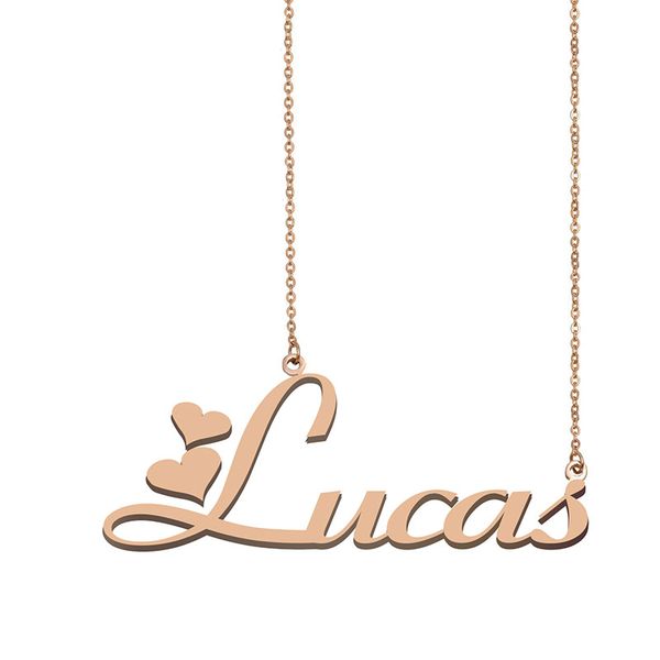 Lucas name necklaces pendant Custom Personalized for women girls children best friends Mothers Gifts 18k gold plated Stainless steel, Silver
Lucas name necklaces pendant Custom Personalized for women girls children best friends Mothers Gifts 18k gold plated Stainless steel, Silver