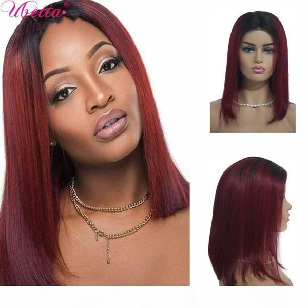 ubetta 100% real hair straight human hair ombre bob wig natural black root 2 tone front wig to cosplay wigs for black women, Black;brown
ubetta 100% real hair straight human hair ombre bob wig natural black root 2 tone front wig to cosplay wigs for black women, Black;brown