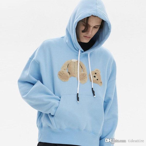 autumn winter new 20ss men and womens hoodies severed bear pattern embroidered black blue stylist sweater warm long sleeve sweatshirts
autumn winter new 20ss men and womens hoodies severed bear pattern embroidered black blue stylist sweater warm long sleeve sweatshirts