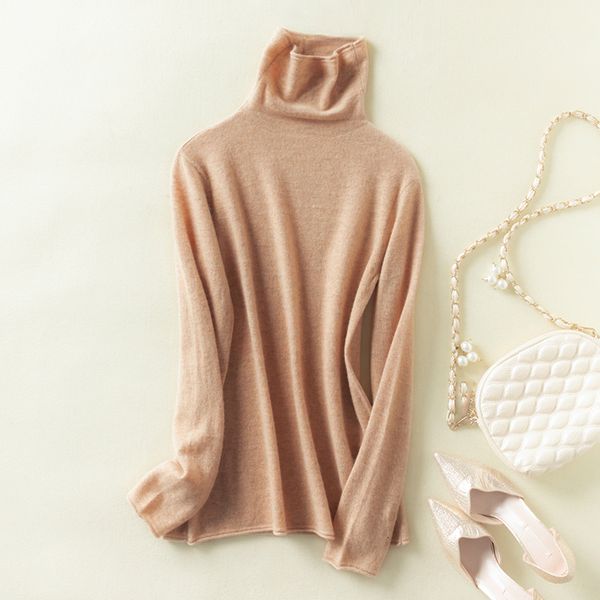 2021 quality 12 high collar long pullovers 100% cashmere wool knit women's jumpers soft and sweater oayo, White;black
2021 quality 12 high collar long pullovers 100% cashmere wool knit women's jumpers soft and sweater oayo, White;black