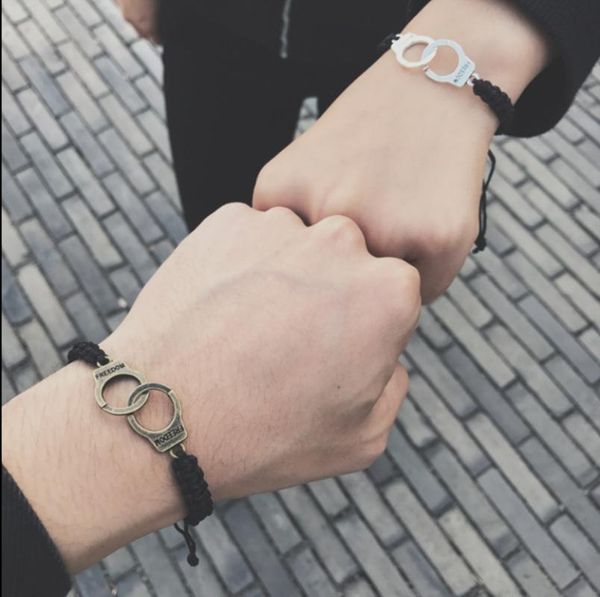 charm bracelets hz 2021 weaving handcuffs vintage meatlic copper cool heart rope handmade bracelet for couple women travel party jewelry, Golden;silver
charm bracelets hz 2021 weaving handcuffs vintage meatlic copper cool heart rope handmade bracelet for couple women travel party jewelry, Golden;silver