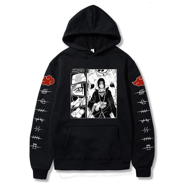 2021 naruto hoodie itachi uchiha casual hoodies men and women anime hip hop fashion oversized streetwear pullover, Black 
2021 naruto hoodie itachi uchiha casual hoodies men and women anime hip hop fashion oversized streetwear pullover, Black