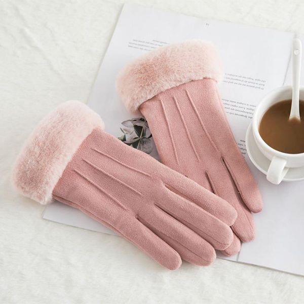 five fingers gloves womens winter fashion ladies warm touch screen mittens cashmere female wrist guantes gift outdoor 2021, Blue;gray
five fingers gloves womens winter fashion ladies warm touch screen mittens cashmere female wrist guantes gift outdoor 2021, Blue;gray