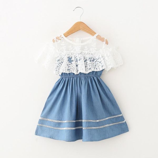 girl's dresses 2021 girls clothing summer dress embroidered lace-edged lapel waist denim blue princess kids clothes1, Red;yellow
girl's dresses 2021 girls clothing summer dress embroidered lace-edged lapel waist denim blue princess kids clothes1, Red;yellow