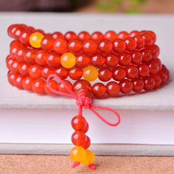 natural red agate agate bracelet6-8mm 108 beads bracelet with z beads for men and women's multi circle bracelet wmaae, Golden;silver
natural red agate agate bracelet6-8mm 108 beads bracelet with z beads for men and women's multi circle bracelet wmaae, Golden;silver