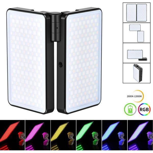 ulanzi vijim r316 складной rgb led video camera light 2 пакета складной диммируемый заливка light фотографии освещение
ulanzi vijim r316 складной rgb led video camera light 2 пакета складной диммируемый заливка light фотографии освещение