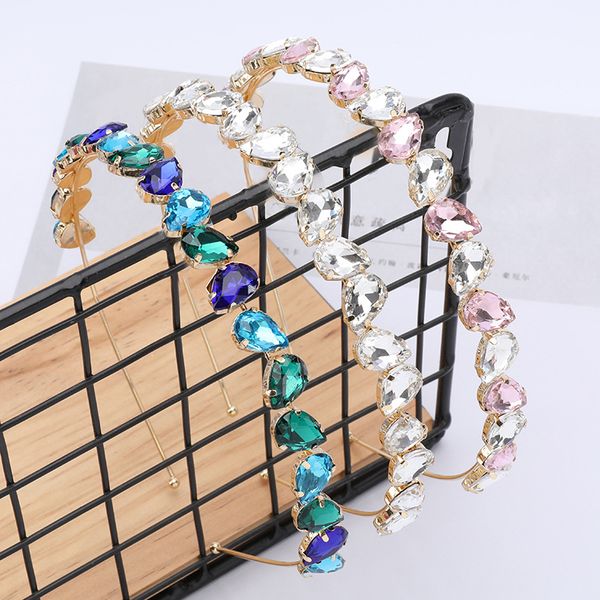 gorgeous bing party hair jewelry blue clear pink crystal stone hairbands rhinestone diamante headband for charming women, Golden;silver
gorgeous bing party hair jewelry blue clear pink crystal stone hairbands rhinestone diamante headband for charming women, Golden;silver