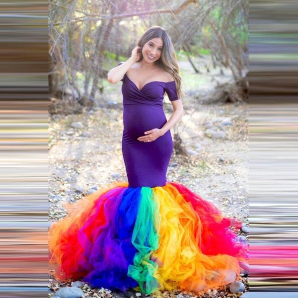 casual dresses rainbow tutu maternity pography props pregnancy dress fishtail for po shoot maxi, Black;gray
casual dresses rainbow tutu maternity pography props pregnancy dress fishtail for po shoot maxi, Black;gray