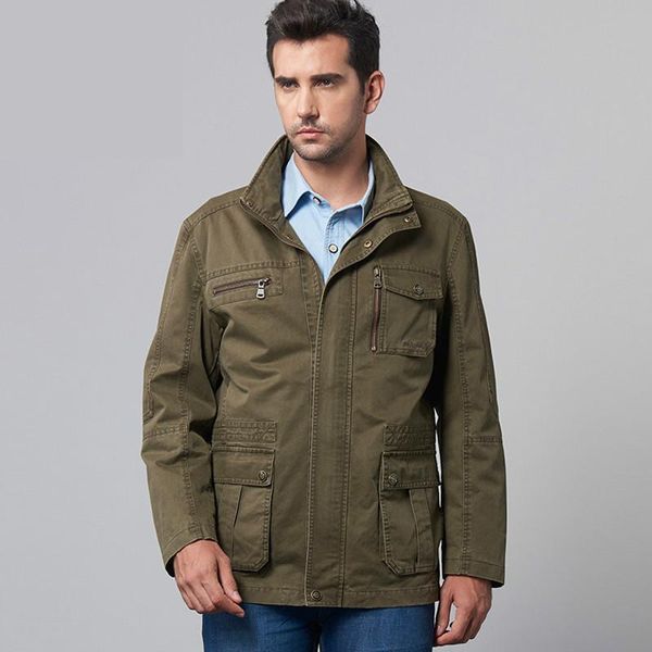 brand casual army jacket men plus size 3xl stand collar jaqueta masculina cotton mens jackets chaqueta hombre, Black;brown
brand casual army jacket men plus size 3xl stand collar jaqueta masculina cotton mens jackets chaqueta hombre, Black;brown
