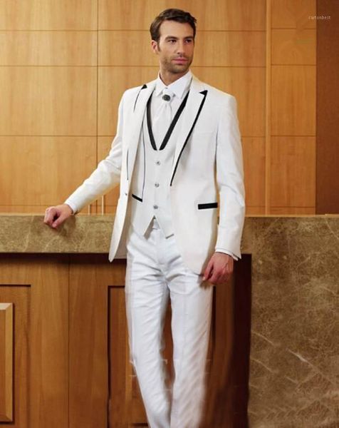 men's suits & blazers italian style custom made white groom tuxedos 3 piece mens wedding party groomsman bridegroom suit(jacket+pants+v, White;black
men's suits & blazers italian style custom made white groom tuxedos 3 piece mens wedding party groomsman bridegroom suit(jacket+pants+v, White;black