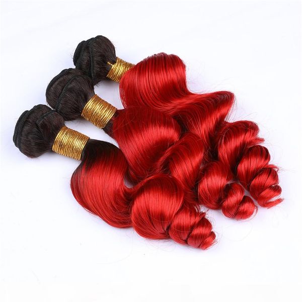 malaysian red ombre human hair weaves loose wave #1b red ombre virgin human hair bundles dark root wavy double wefts extensions 3pcs lot, Black;brown
malaysian red ombre human hair weaves loose wave #1b red ombre virgin human hair bundles dark root wavy double wefts extensions 3pcs lot, Black;brown