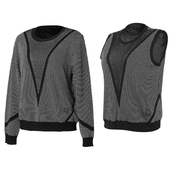 outdoor t-shirts 9areas heating fashion design spliced sweater autumn winter women thicken vest o-neck solid color long sleeve sweaters xl s, Gray;blue
outdoor t-shirts 9areas heating fashion design spliced sweater autumn winter women thicken vest o-neck solid color long sleeve sweaters xl s, Gray;blue