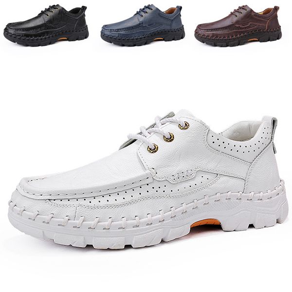 2020 new autumn cross-border plus size casual leather shoes mens handmade cowhide mens fashion trendy shoes lace-up low-mens shoes, Black
2020 new autumn cross-border plus size casual leather shoes mens handmade cowhide mens fashion trendy shoes lace-up low-mens shoes, Black