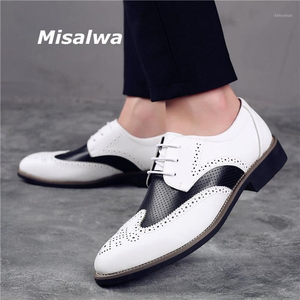 dress shoes misalwa big size 38-48 summer / spring hollow men's brogue white carved suit formal pu leather british1, Black
dress shoes misalwa big size 38-48 summer / spring hollow men's brogue white carved suit formal pu leather british1, Black