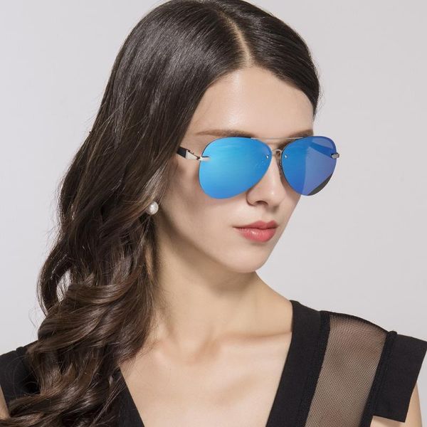sunglasses 2021 rimless polarized for women brand designer pilot sun glasses ladies hd lense driving men lady eyewear, White;black
sunglasses 2021 rimless polarized for women brand designer pilot sun glasses ladies hd lense driving men lady eyewear, White;black