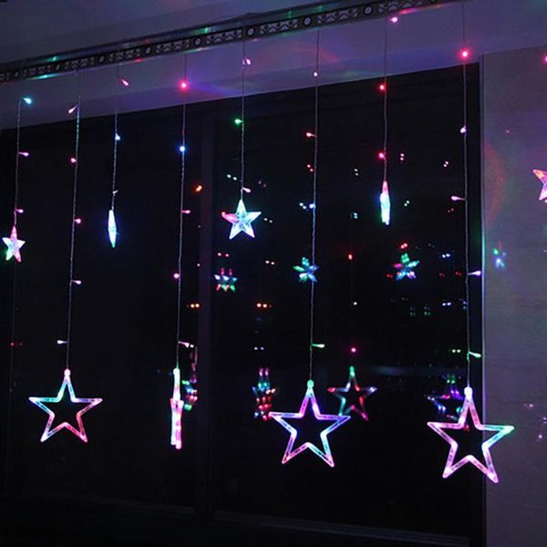 siccsaee ac110v or 220v holiday lighting led fairy star curtain string luminarias garland decoration christmas wedding light 2m
siccsaee ac110v or 220v holiday lighting led fairy star curtain string luminarias garland decoration christmas wedding light 2m