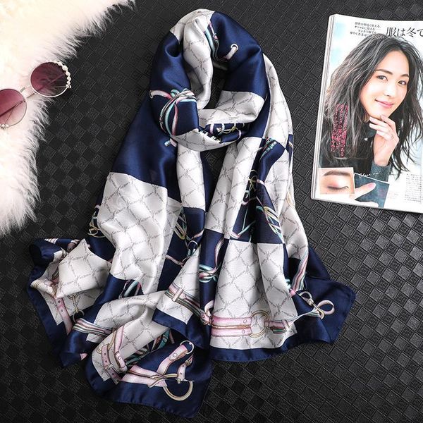 2020 silk scarf lady head wraps fashion bufanda winter scarves female warm shawl women bandana foulard print stoles new wmtrbm bdesybag, Blue;gray
2020 silk scarf lady head wraps fashion bufanda winter scarves female warm shawl women bandana foulard print stoles new wmtrbm bdesybag, Blue;gray