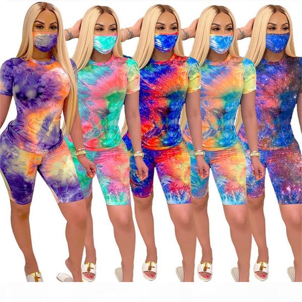 женщины маска sweatsuit спорта галстук краситель 2 шт комплект короткий рукав футболки + мини шорты мода лето одежда стрит под управлением к, White
женщины маска sweatsuit спорта галстук краситель 2 шт комплект короткий рукав футболки + мини шорты мода лето одежда стрит под управлением к, White