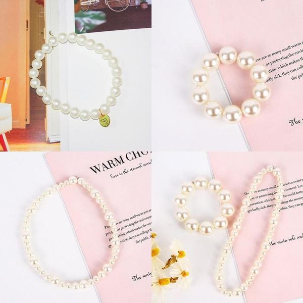genuine girl white pearl coiling jewellery women pure color fashion horsetail rubber string hair accessories versatile 2 6sh j2, Pink
genuine girl white pearl coiling jewellery women pure color fashion horsetail rubber string hair accessories versatile 2 6sh j2, Pink