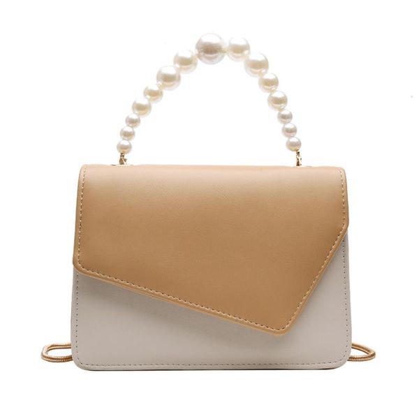 crossbody bags for women 2020 simple wild shoulder bags for women fashion pearl chain leather double color messenger k723
crossbody bags for women 2020 simple wild shoulder bags for women fashion pearl chain leather double color messenger k723