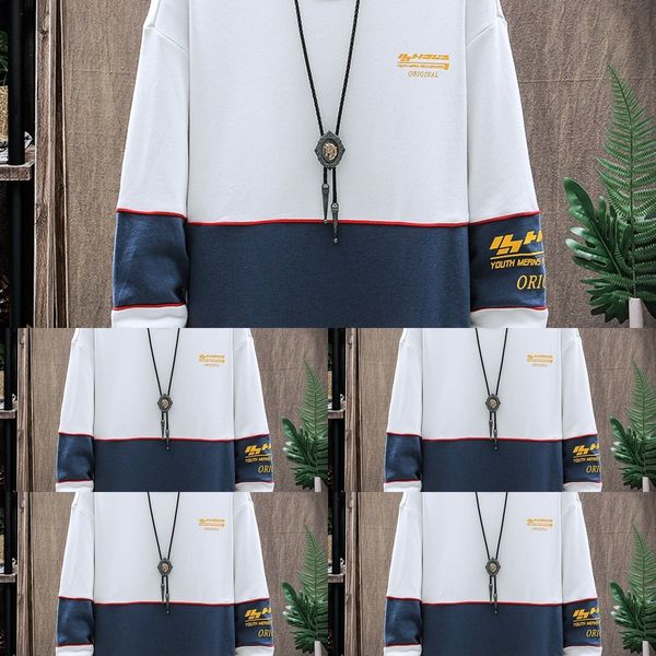 tsnyp korean men's student handsome trendy pullover pullover sweater spring and autumn new ins versatile casual long sleeve sweater qyk, Black
tsnyp korean men's student handsome trendy pullover pullover sweater spring and autumn new ins versatile casual long sleeve sweater qyk, Black