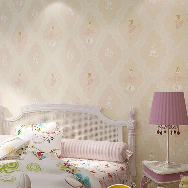 environmental friendly lovely warm children's room wallpaper non woven fabric ballet girl bedroom cartoon wallpaper w54
environmental friendly lovely warm children's room wallpaper non woven fabric ballet girl bedroom cartoon wallpaper w54