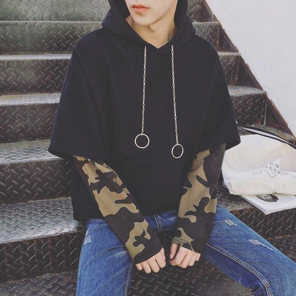 fjun sweatshirt 2 piece 2020 long-sleeved pullovers hooded new fashion hoodies hommes patchwork hip hop stripe black hoodies men
fjun sweatshirt 2 piece 2020 long-sleeved pullovers hooded new fashion hoodies hommes patchwork hip hop stripe black hoodies men