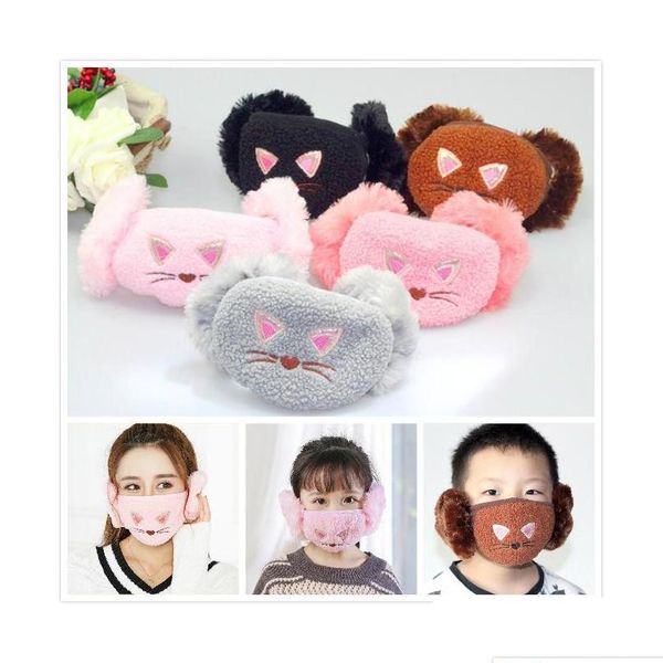 2 in 1 kid winter face masks warm ear protective mouth mask cute cat design children mouth-muffle dustproo jllhfk lucky2005 
2 in 1 kid winter face masks warm ear protective mouth mask cute cat design children mouth-muffle dustproo jllhfk lucky2005