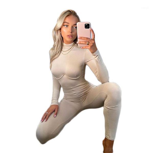 solid color turtleneck bodycon ventilate warm lift hips jumpsuit women autumn slim rompers fashion casual streetwear clubwear1, Black;white
solid color turtleneck bodycon ventilate warm lift hips jumpsuit women autumn slim rompers fashion casual streetwear clubwear1, Black;white
