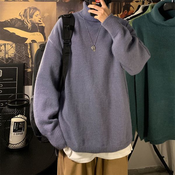 2021 new privathinker men's solid color turtleneck winter new woman korean streetwear sweater man warm clothing 0vya, White;black
2021 new privathinker men's solid color turtleneck winter new woman korean streetwear sweater man warm clothing 0vya, White;black