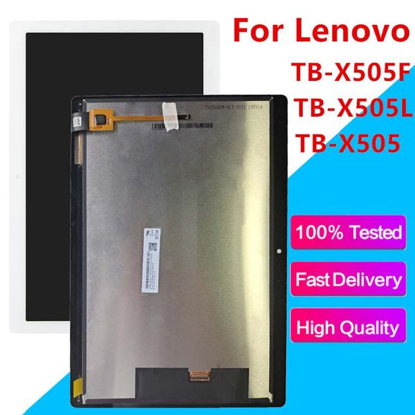 for lenovo tab tb-x505 x505f tb-x505l x505 lcd screen display with touch screen digitizer full assembly replacement
for lenovo tab tb-x505 x505f tb-x505l x505 lcd screen display with touch screen digitizer full assembly replacement