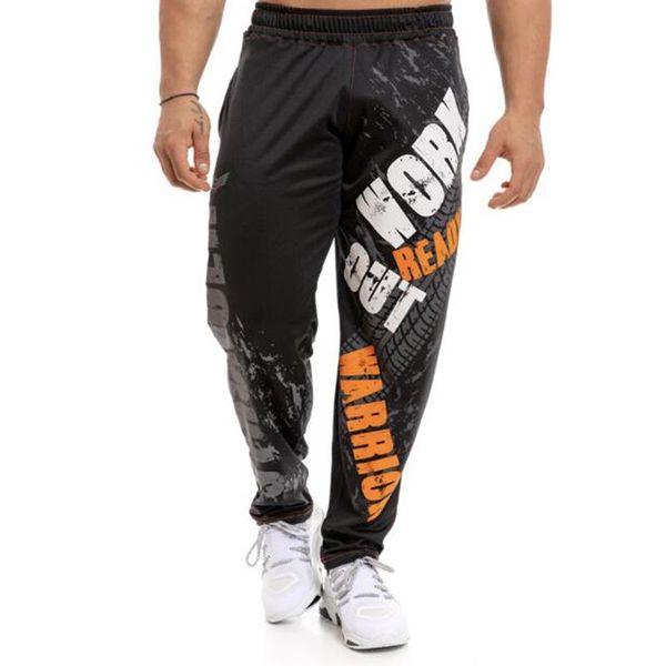 men's pants gorilla cotton polyester letters printed loose casual jogging training sports trousers harlan fitness, Black
men's pants gorilla cotton polyester letters printed loose casual jogging training sports trousers harlan fitness, Black