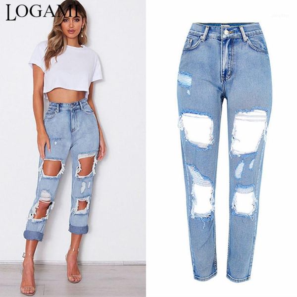 logami high waist loose straight casual ripped hole jeans for women summer autumn denim jeans womens light blue1, Blue
logami high waist loose straight casual ripped hole jeans for women summer autumn denim jeans womens light blue1, Blue