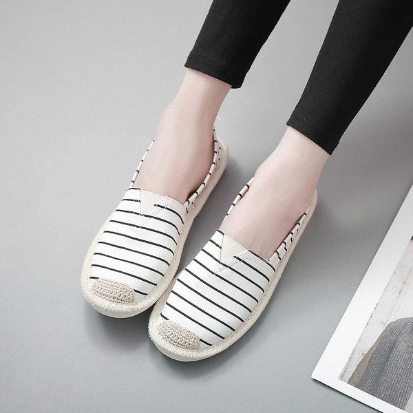 stripe flat shoe women casual fisherman shoes 2018 summer ladies slip on lightweight breathable loafers lazy flats zapatos mujer #4i3a
stripe flat shoe women casual fisherman shoes 2018 summer ladies slip on lightweight breathable loafers lazy flats zapatos mujer #4i3a